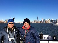 A very cold day, not really a good day for a boat ride